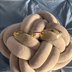 Versace Green-Tinted Sunglasses